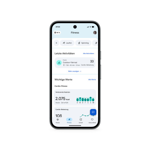 Artwork von Google Health App (Bild: Google)